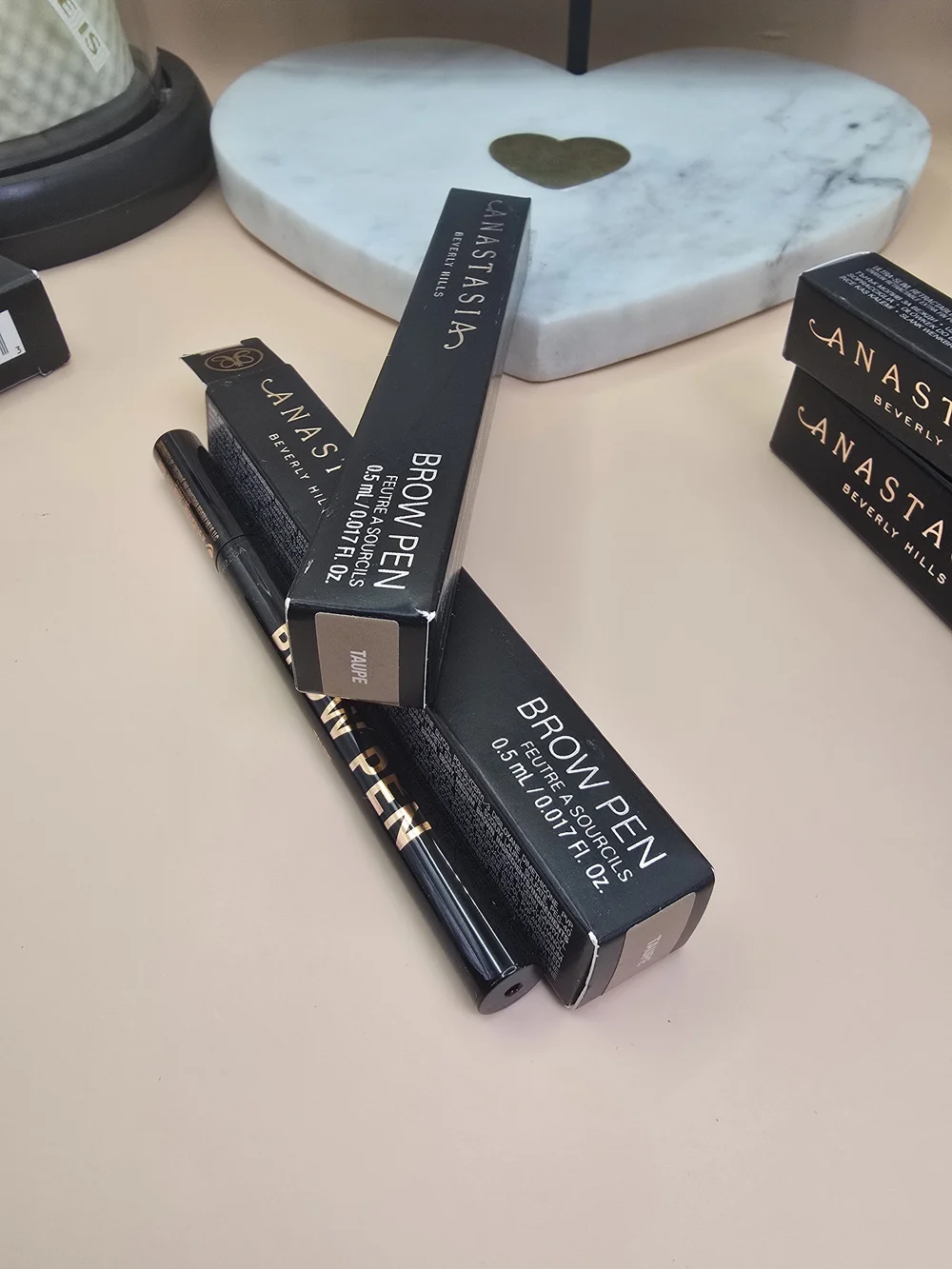 Brow Pen Cosmetics on Surface